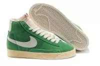 nike blazer vintage femmes leather green